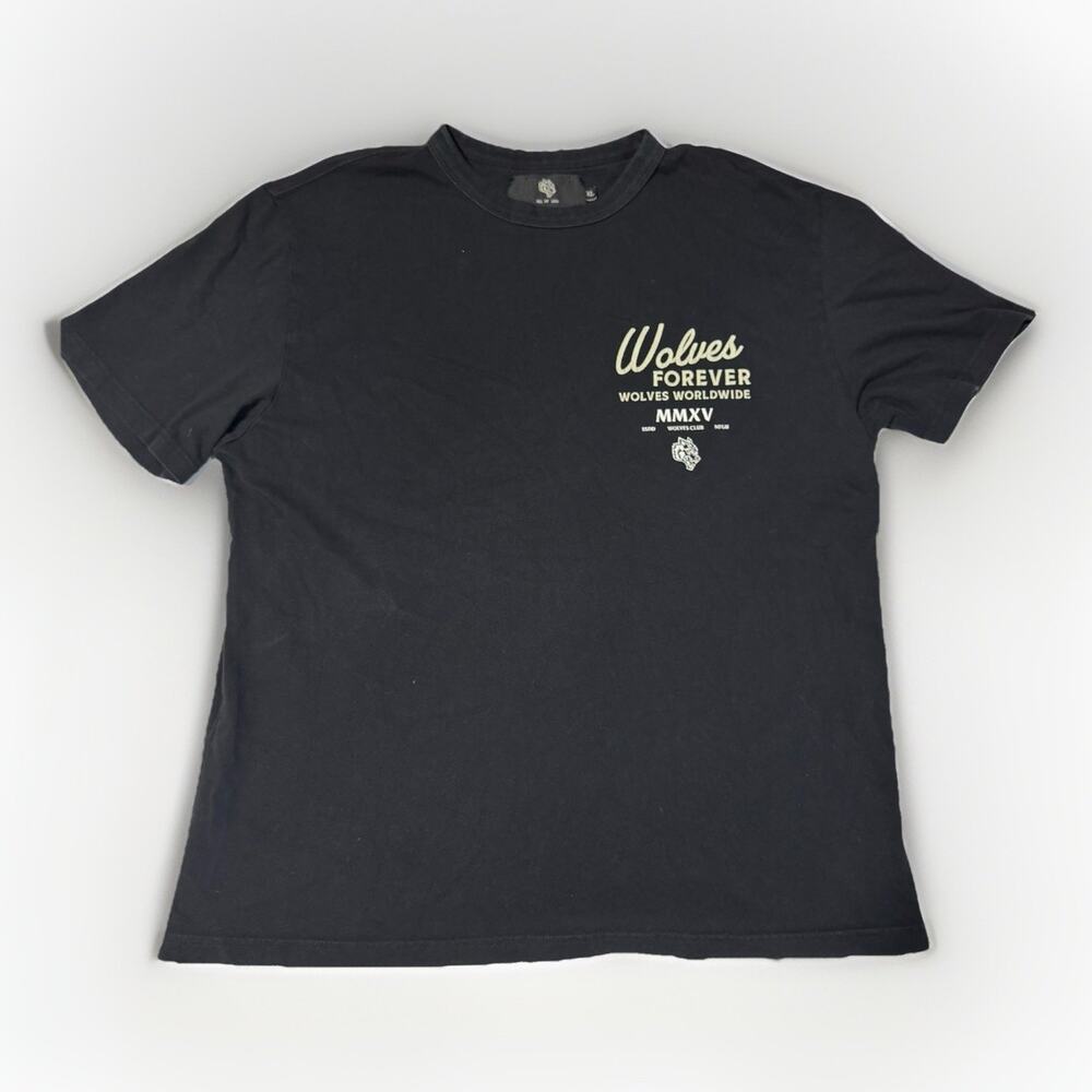 Darc Sport Wolves Worldwide Wolves Forever Tee XL Black Limited 581/1000